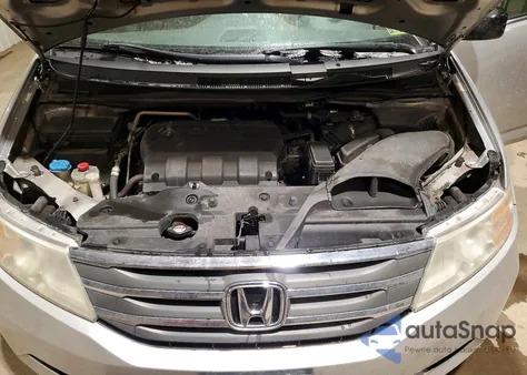 2013 Honda Odyssey Exl from USA, damaged, VIN 5FNRL5H62DB001341